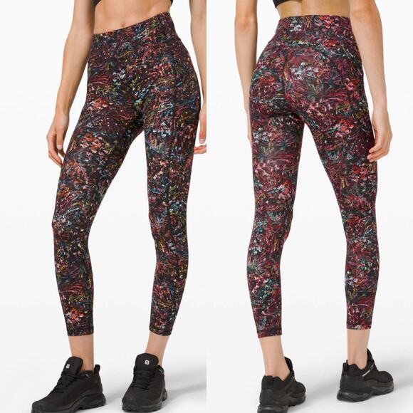 Lululemon invigorate high rise tight 25” in foliage overlay - Picture 1 of 11